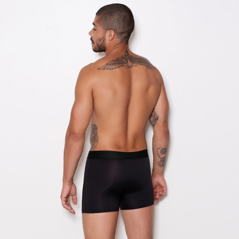 Cueca Boxer Microfibra Lisa: Maciez para o Dia a Dia!