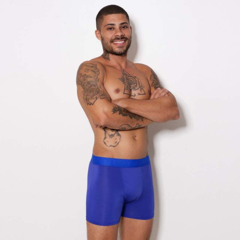 Cueca Boxer Microfibra Lisa: Maciez para o Dia a Dia!