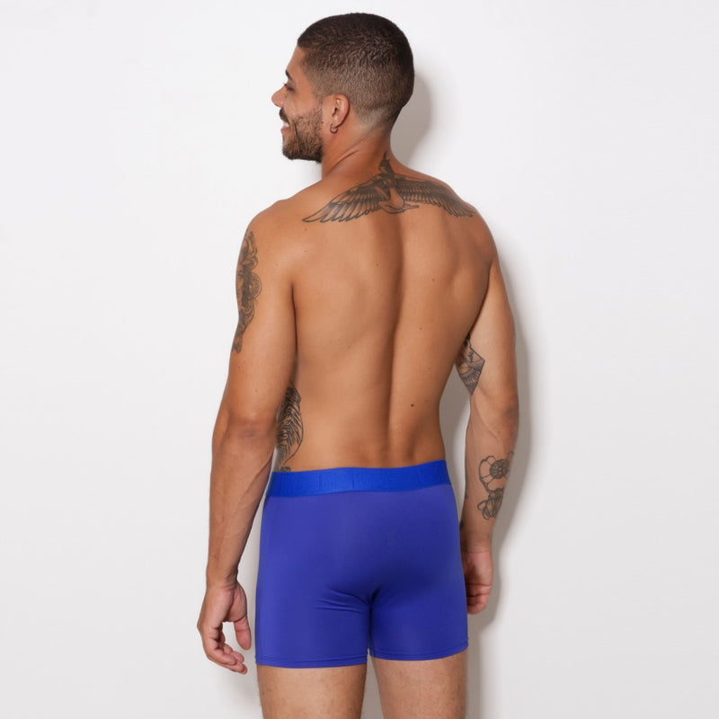 Cueca Boxer Microfibra Lisa: Maciez para o Dia a Dia!