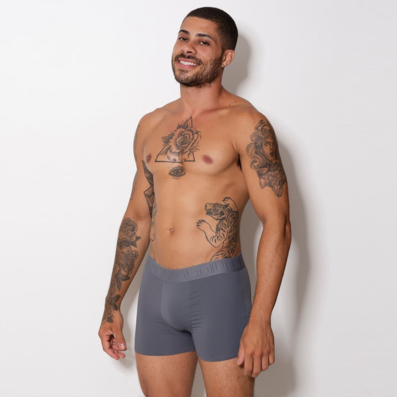 Cueca Boxer Adulto Romântica Lisa: Conforto e Comodidade para o Dia a Dia!