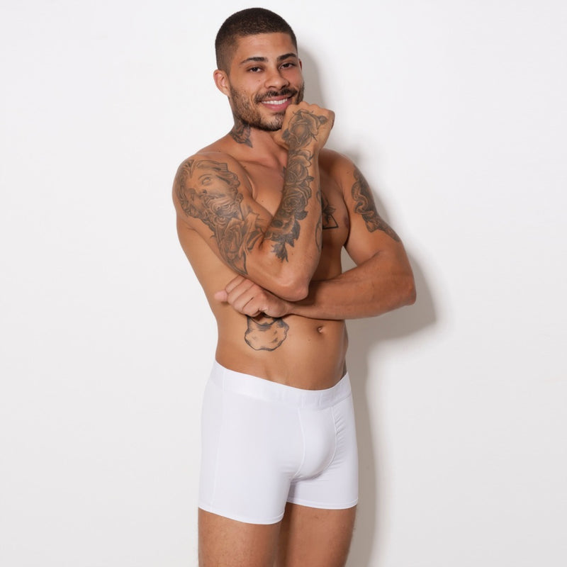 Cueca Boxer Adulto Romântica Lisa: Conforto e Comodidade para o Dia a Dia!