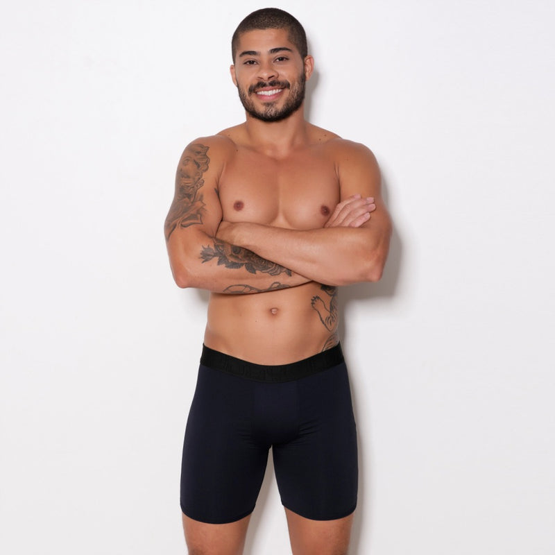 Cueca Boxer Ciclista Microfibra: Conforto e Leveza para o Dia a Dia!