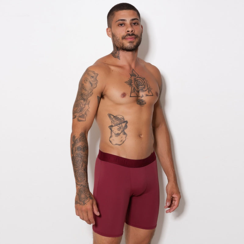 Cueca Boxer Ciclista Microfibra: Conforto e Leveza para o Dia a Dia!