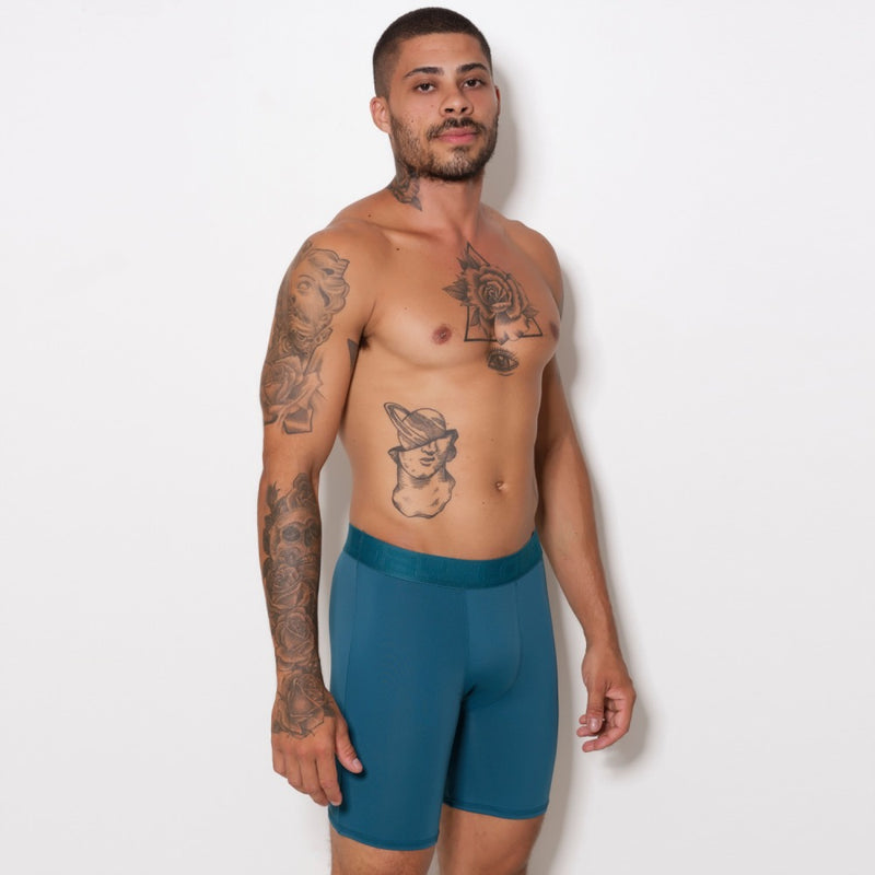 Cueca Boxer Ciclista Microfibra: Conforto e Leveza para o Dia a Dia!