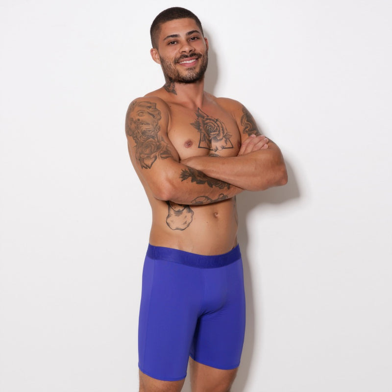 Cueca Boxer Ciclista Microfibra: Conforto e Leveza para o Dia a Dia!