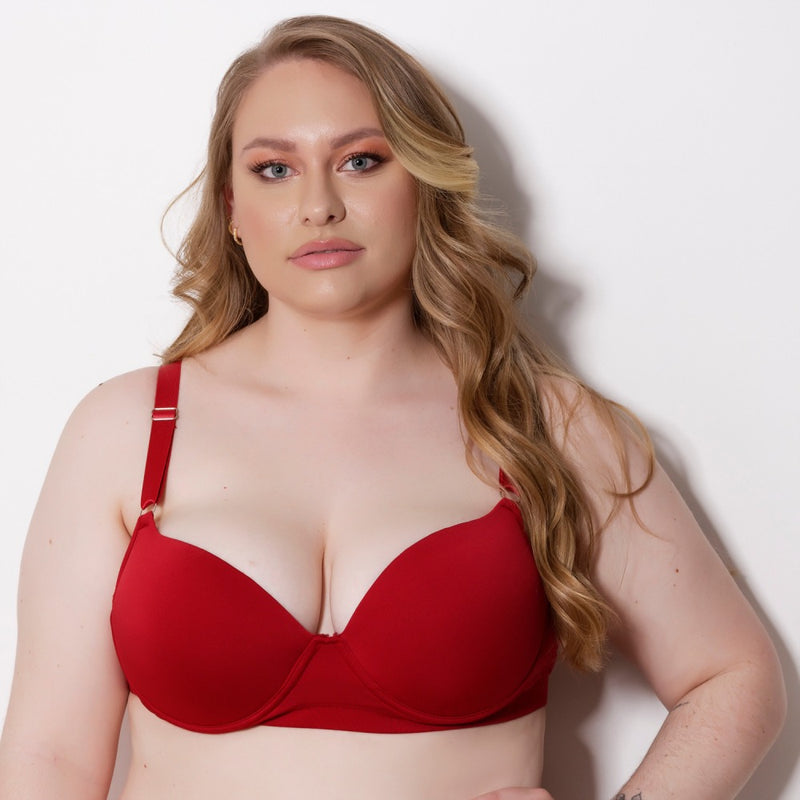 Sutiã com Bojo Plus Size Reforçado: Conforto e Sustentação Todos os Dias!