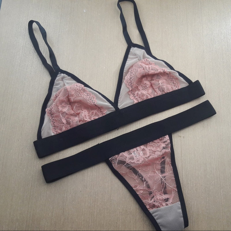 Romance em cada detalhe: Conjunto Rosa.